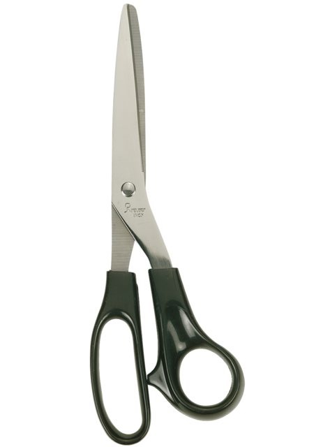 Schaar Quantore 21 cm met Plastic Handvat Zwart