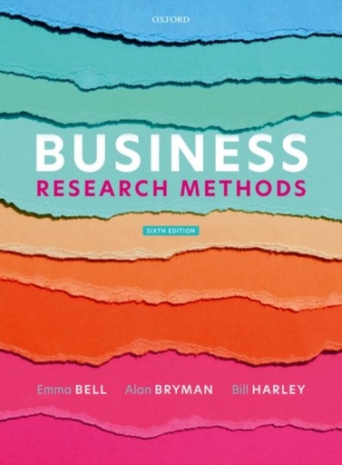 [9780198869443] Business Research Methods / 6th edition