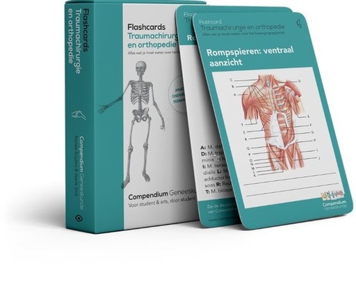 [9789083190952] Flashcards Traumachirurgie en orthopedie