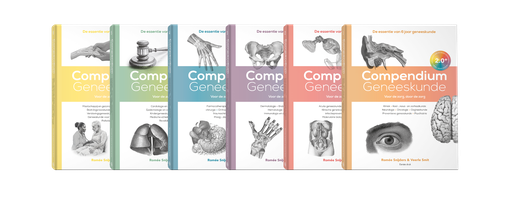 [9789083490083] Compendium Geneeskunde 2.0+ totaalpakket (6-delig)