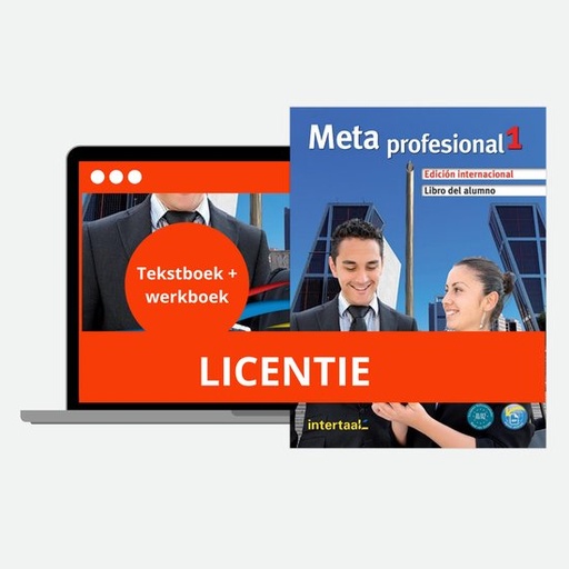 [9789462937550] Meta profesional (eentalig) 1 licencia de estudiantes