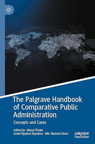 [9789811915796] The Palgrave Handbook of Comparative Public Administration / 1st edition (rev.)