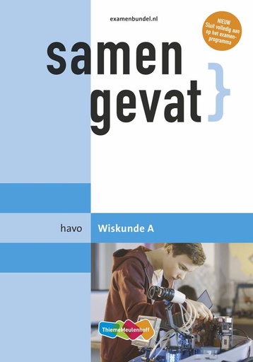 [9789006112481] Samengevat havo Wiskunde A / Druk 6