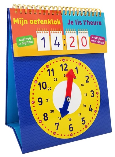 [9789044759112] Mijn oefenklok / Je lis l'heure / Druk 1